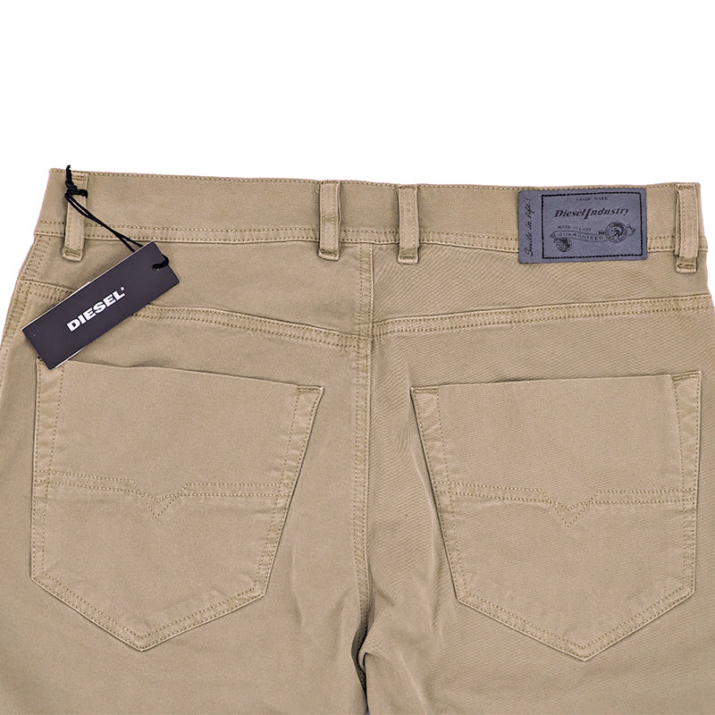 DIESEL TEPPHAR RJ0DA Mens Jeans Tapered Leg Casual Slim Fit Denim Beige Pant W30