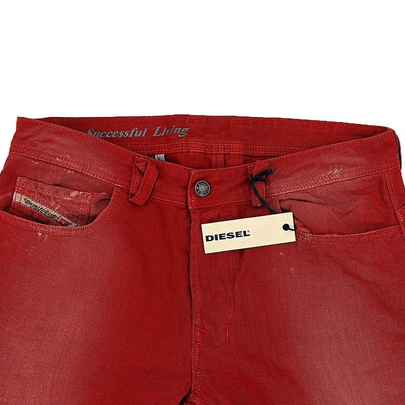 DIESEL SAFADO 0818V Mens Denim Jeans Cotton Slim Straight Fit Faded Pants NEW