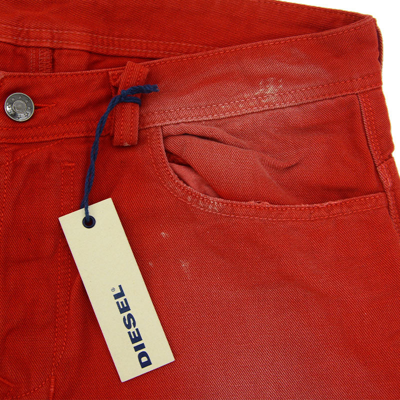 DIESEL SAFADO 0818V Mens Denim Jeans Cotton Slim Straight Fit Faded Pants NEW