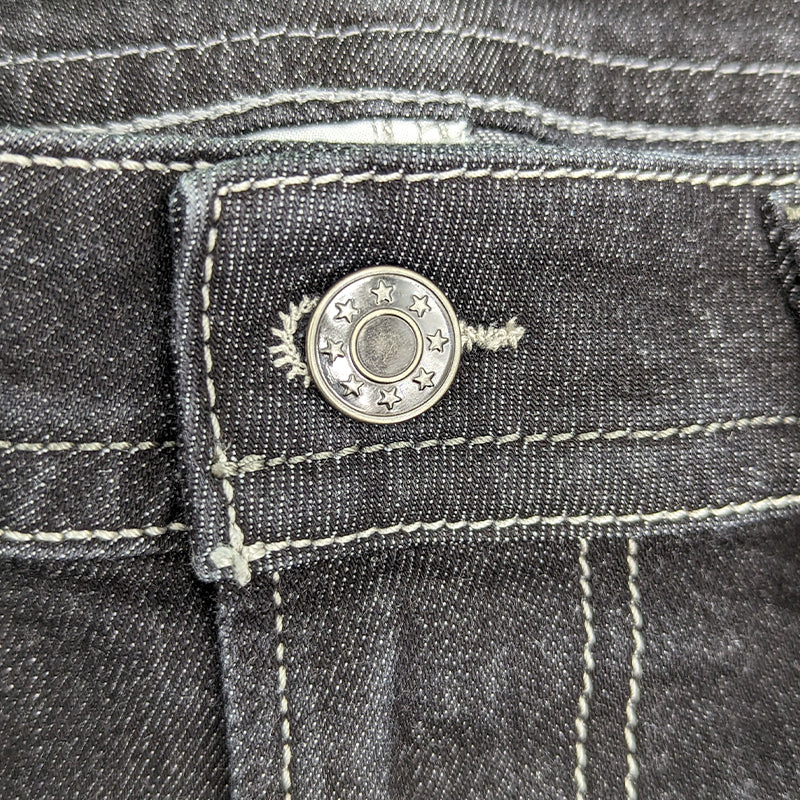 DIESEL THAVAR R00G5 Mens Denim Jeans Regular Fit Stretch Casual Pants Black NEW