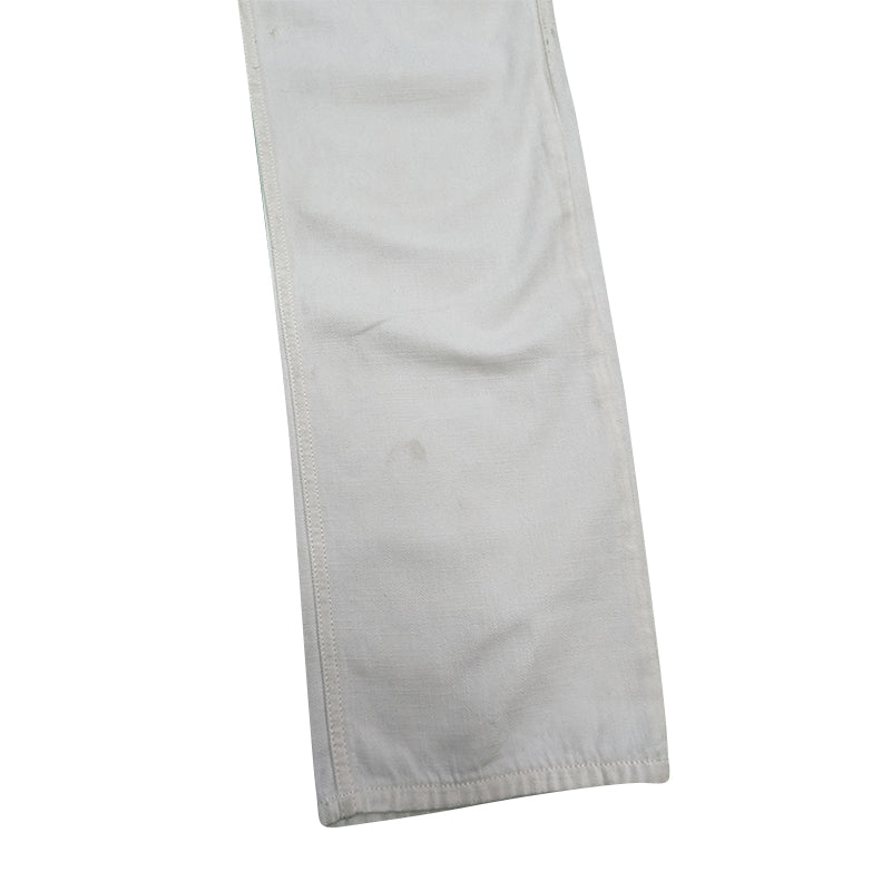 DIESEL SAFADO 0RD18 Mens Jeans Straight Leg Casual Regular Fit White Denim Pants