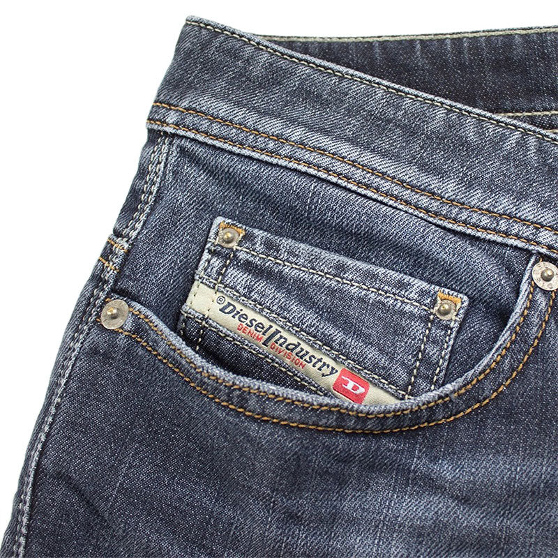 DIESEL SAFADO 0885K Mens Jeans Stretch Regular Fit Casual Denim Cotton Pants W29