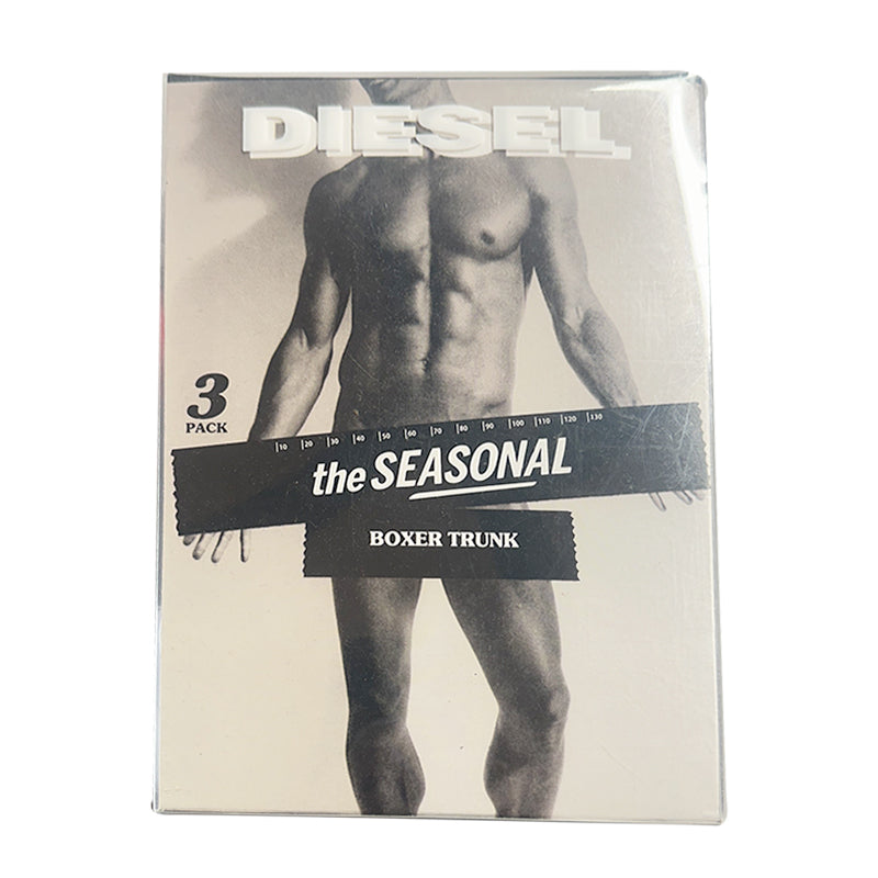 DIESEL Mens Boxer Trunks Cotton Shorts 3 Pack Soft High Quality Underwear GIFT