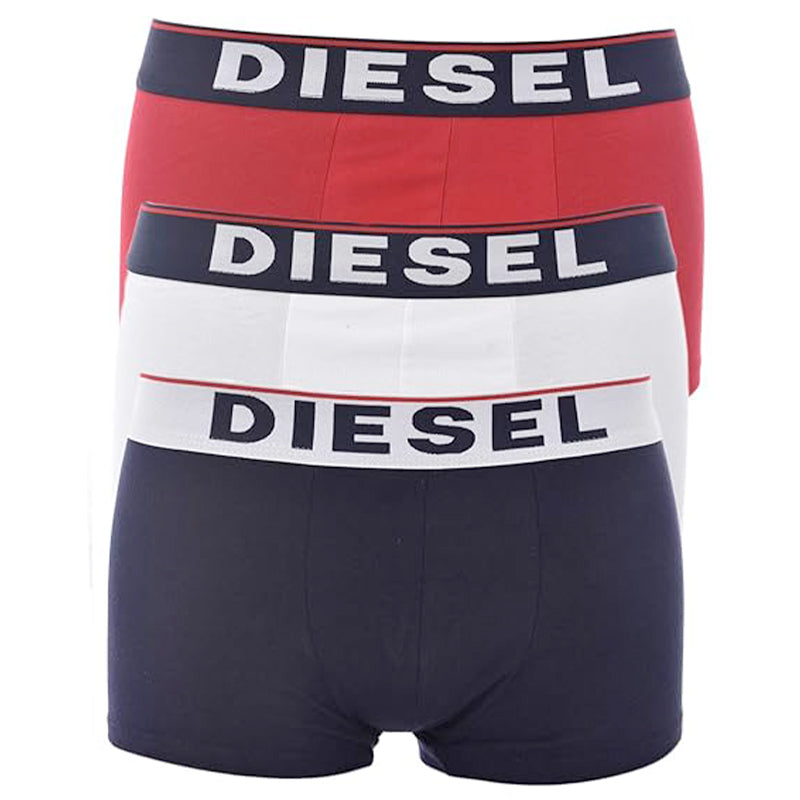 DIESEL Mens Boxer Trunks Cotton Shorts 3 Pack Soft High Quality Underwear GIFT