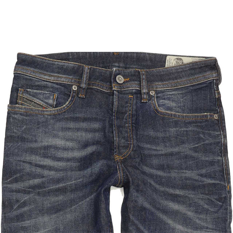 DIESEL BUSTER 084ZU Mens Jeans Stretch Cotton Regular Fit Casual Denim Pants New