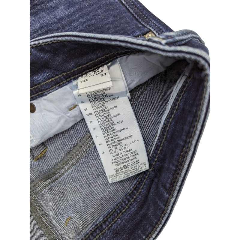 DIESEL IAKOP Mens Denim Jeans Tapered Leg Casual Regular Slim Fit Stretchy Pants