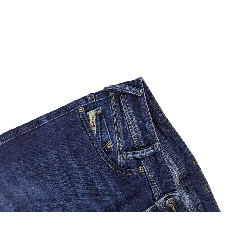 DIESEL IAKOP Mens Denim Jeans Tapered Leg Casual Regular Slim Fit Stretchy Pants