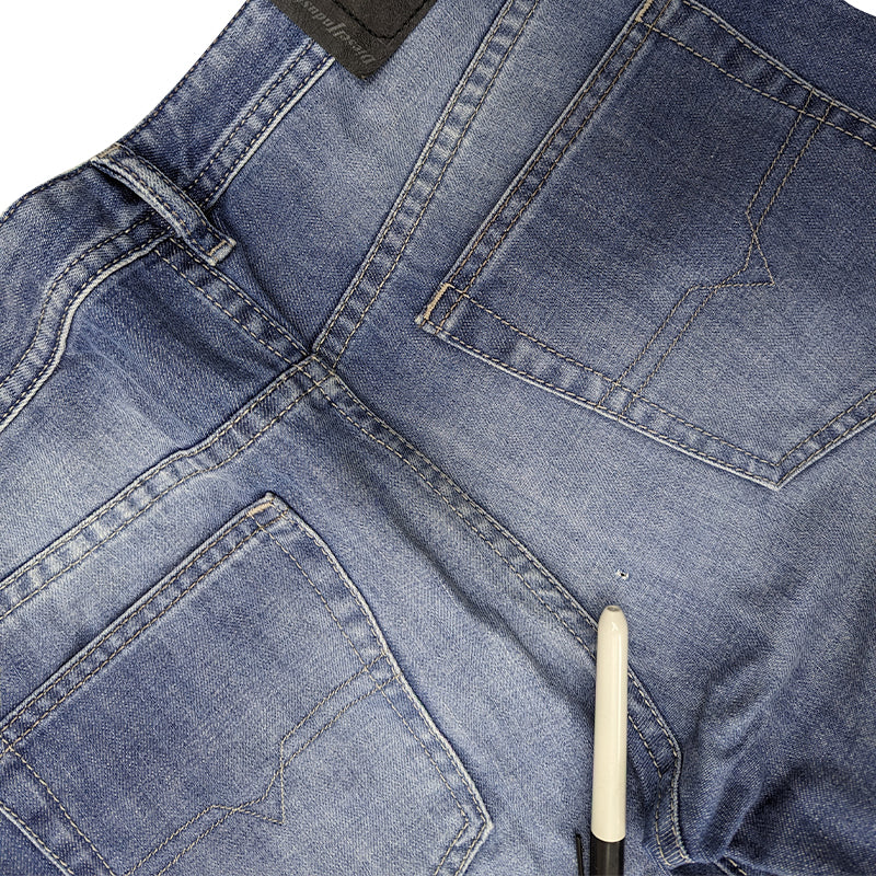 DIESEL BUSTER 0839C Mens Denim Jeans Tapered Leg Casual Trouser Slim Fit Pants