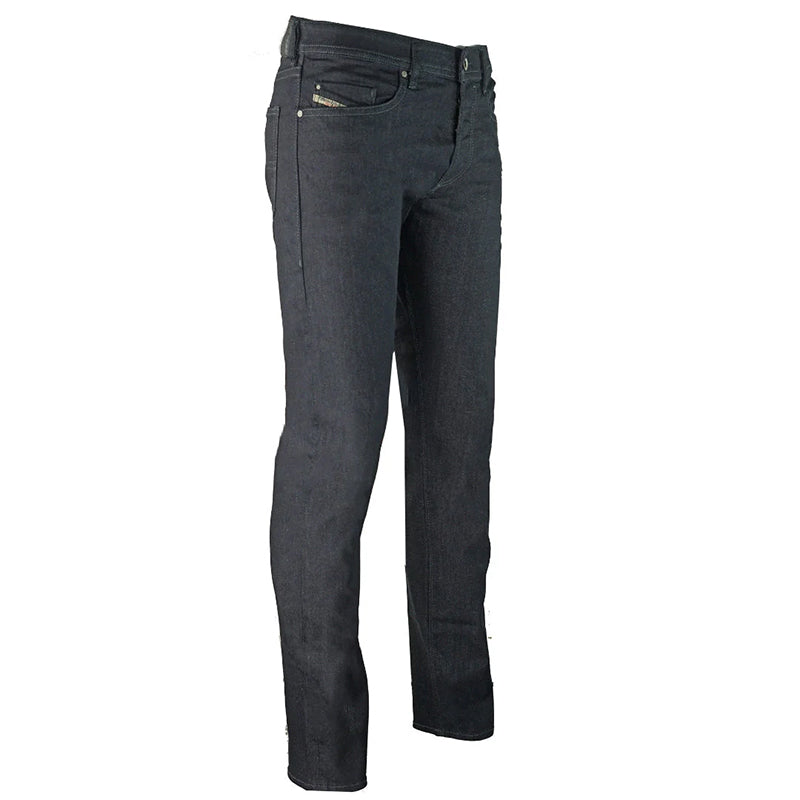 DIESEL BUSTER 0607A Mens Denim Jeans Regular Slim Tapered Stretch Denim Pants