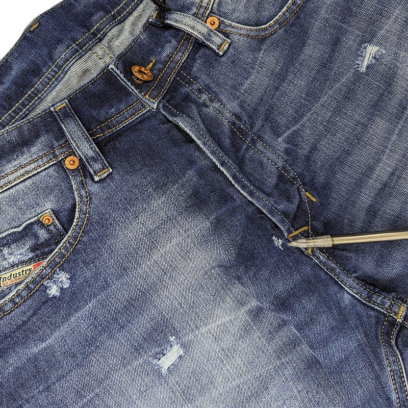 DIESEL TEPPHAR R248D Mens Denim Jeans Cotton Slim Fit Carrot Leg Stretch Pants