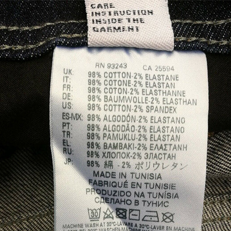 DIESEL TEPPHAR R248D Mens Denim Jeans Cotton Slim Fit Carrot Leg Stretch Pants