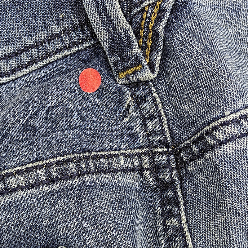 DIESEL LARKEE 0853P Mens Denim Jeans Regular Fit Faded Trouser Blue Casual Pants