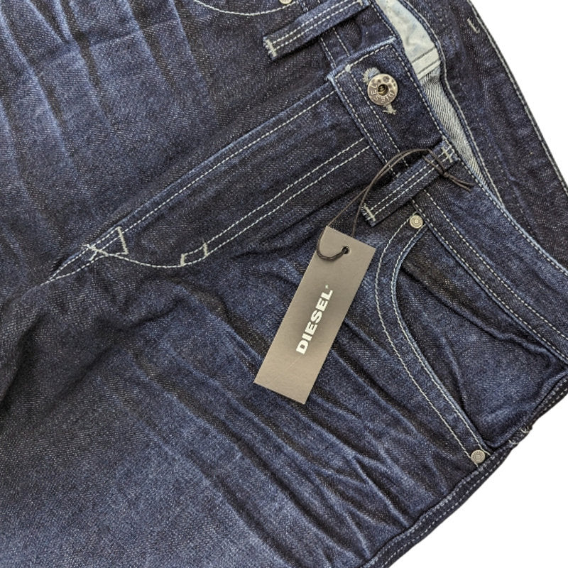 DIESEL RN93243 Mens Denim Jeans Regular Fit Casual Cotton Trousers