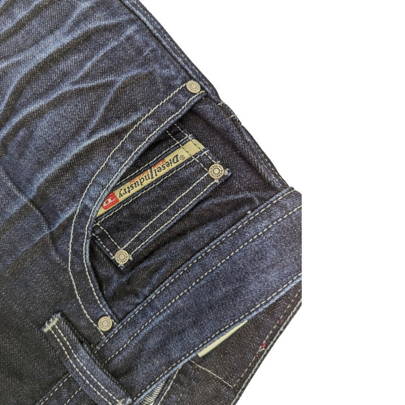 DIESEL RN93243 Mens Denim Jeans Regular Fit Casual Cotton Trousers