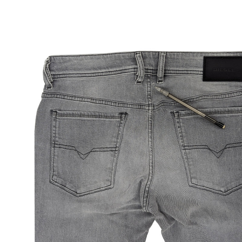 DIESEL SLEENKER 084RZ Mens Jeans Stretch Distressed Denim Pants W32