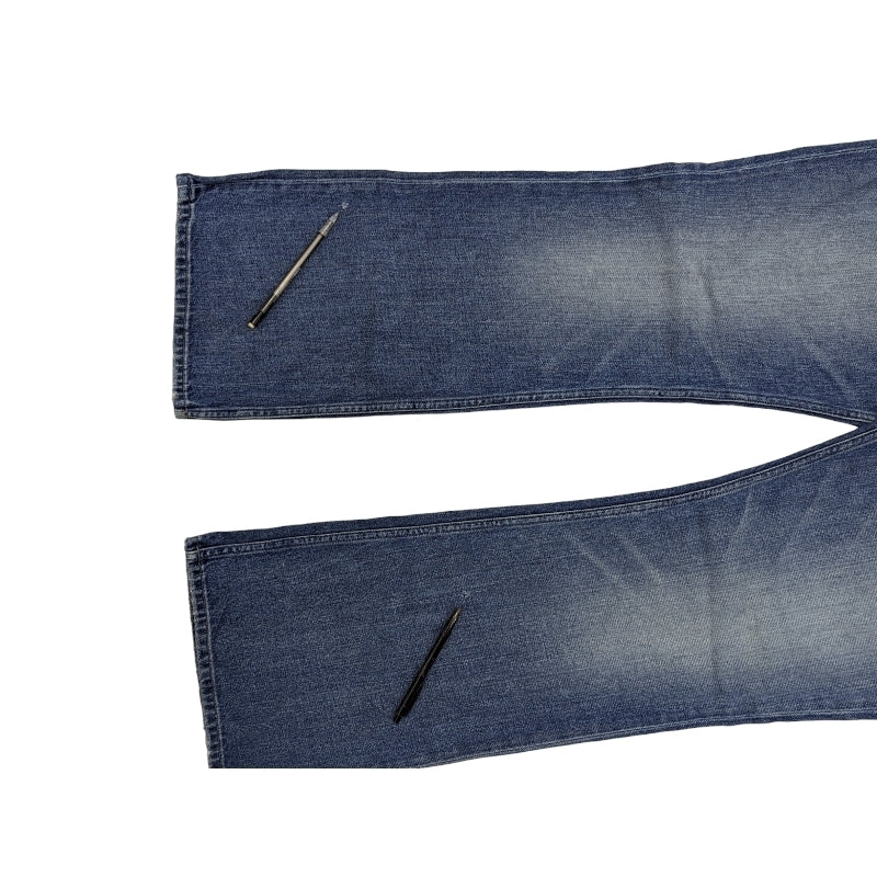 DIESEL ZATHAN 0RZ49 Mens Denim Jeans Regular Bootcut Fit Blue Casual Pants W40