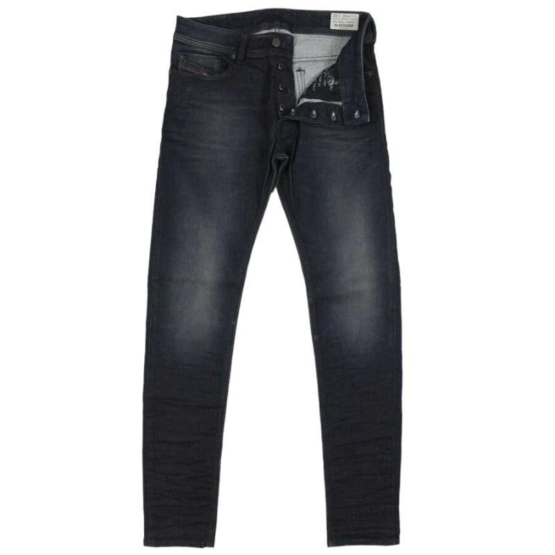 DIESEL SLEENKER 0842Q Mens Denim Jeans Slim Fit Stretch Tapered Casual Pants W32