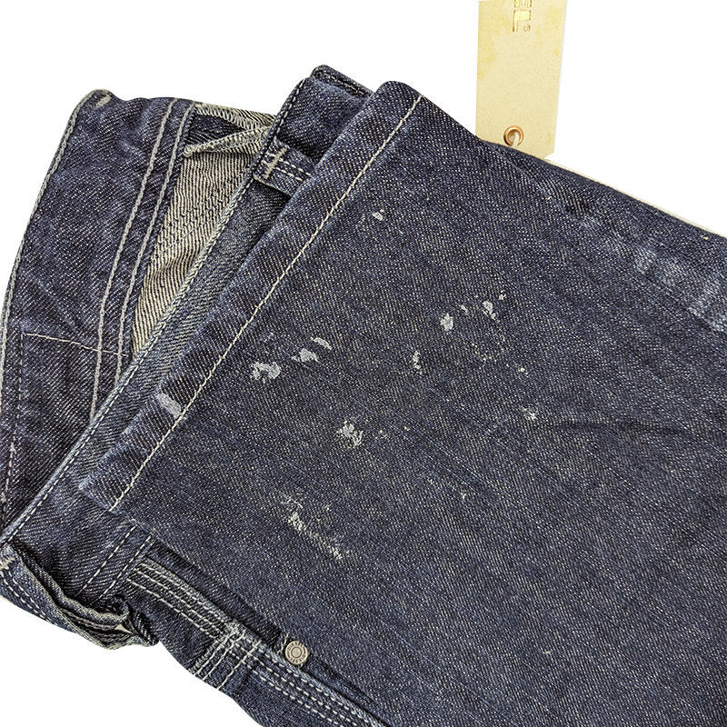 DIESEL THANAZ 0RZ31 Mens Denim Jeans Tapered Leg Casual Cotton Pants Dark Blue