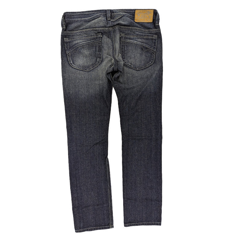 DIESEL THANAZ 0RZ31 Mens Denim Jeans Tapered Leg Casual Cotton Pants Dark Blue