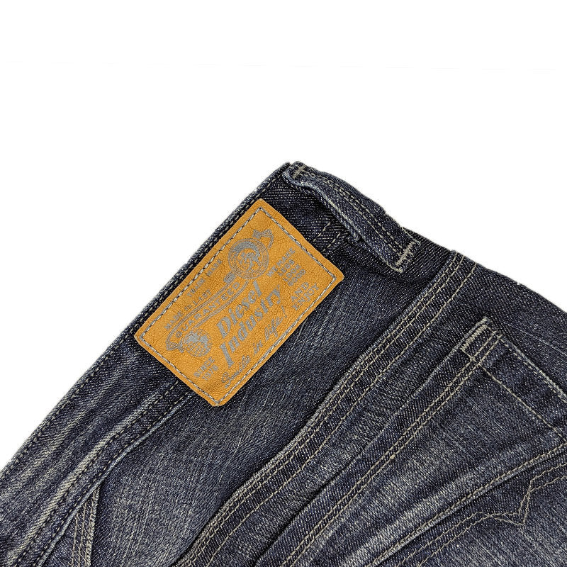 DIESEL THANAZ 0RZ31 Mens Denim Jeans Tapered Leg Casual Cotton Pants Dark Blue