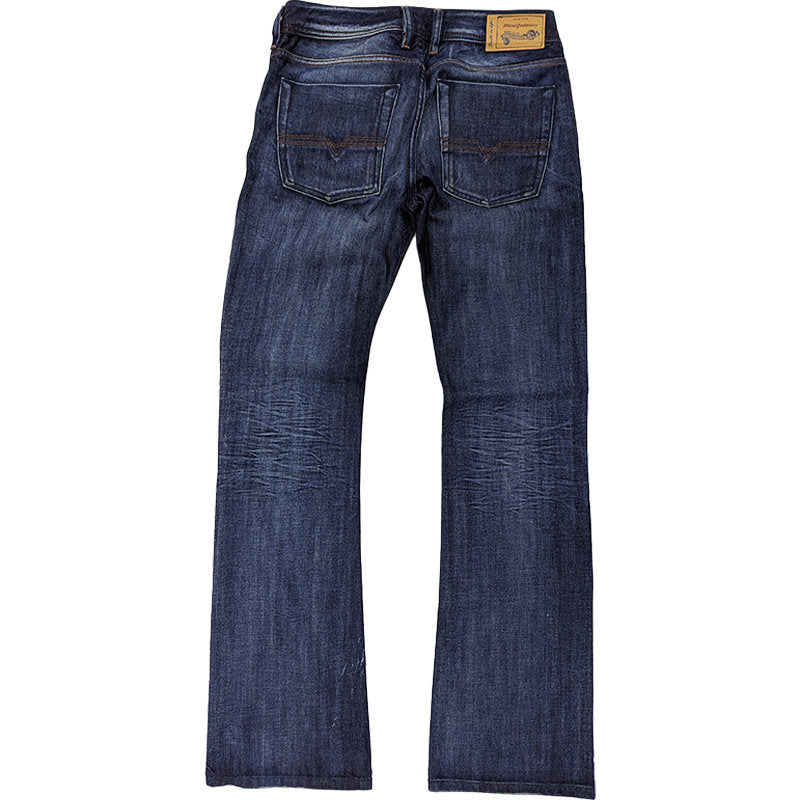 DIESEL ZATINY 0806U Mens Denim Jeans Regular Fit Bootcut Faded Casual Pants W28