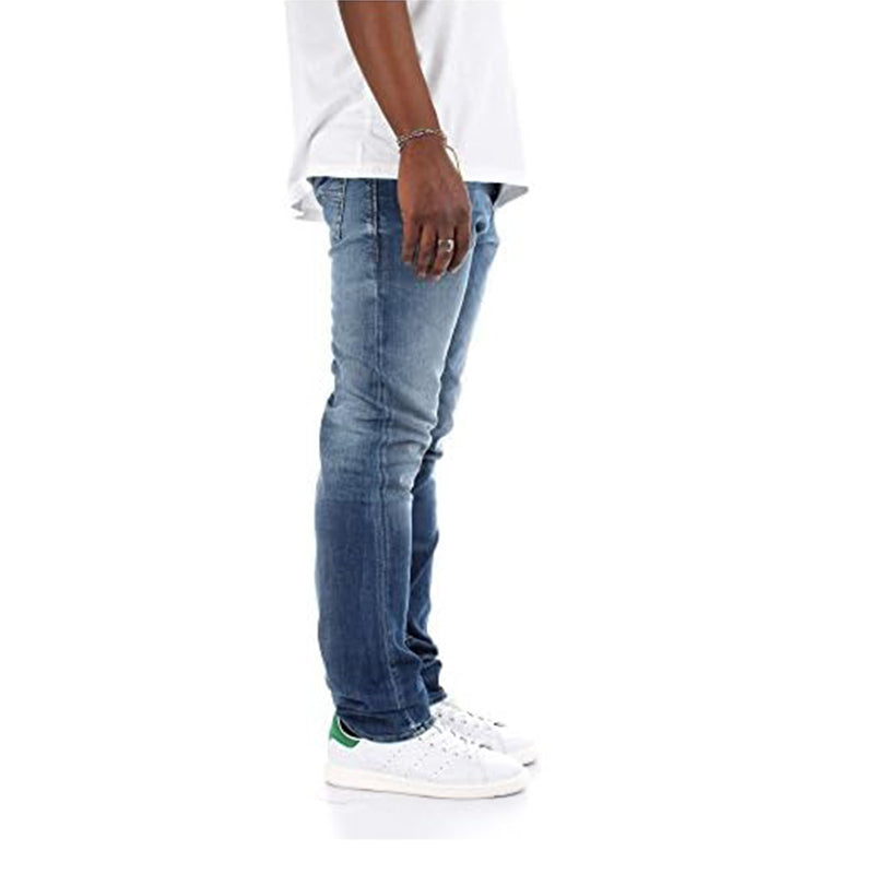 DIESEL BUSTER 0859R Mens Denim Jeans Regular Slim Fit Tapered Leg Casual Pants