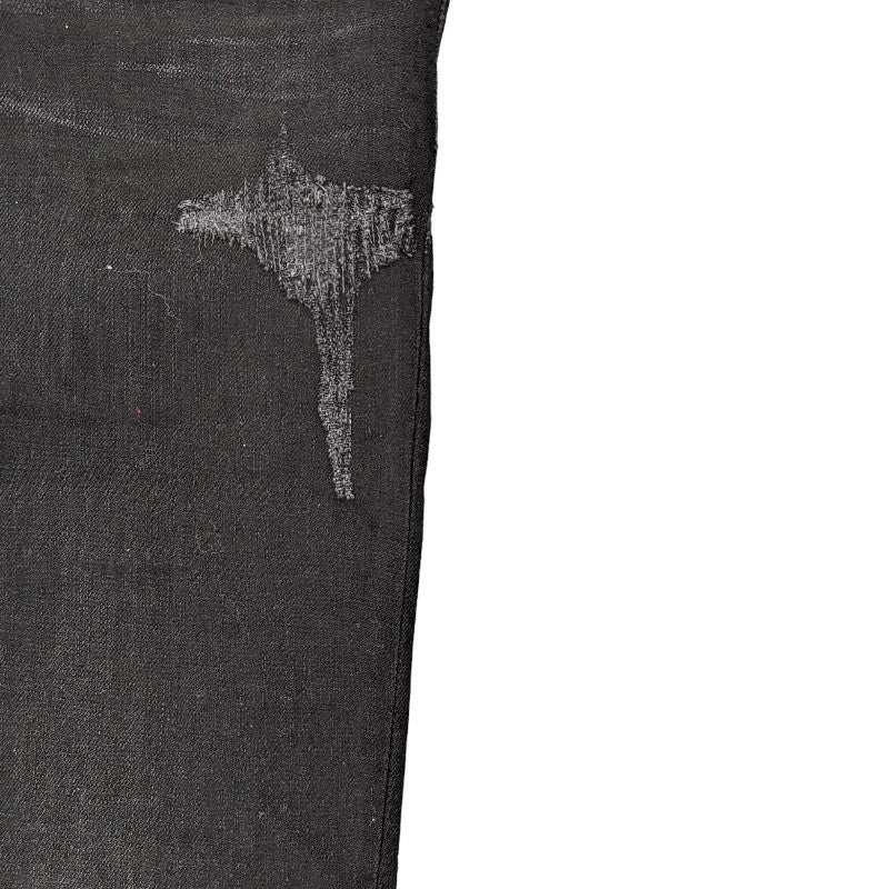 DIESEL THAVAR 0679F Mens Denim Jeans Tapered Leg Slim Fit Cotton Pants Black W34