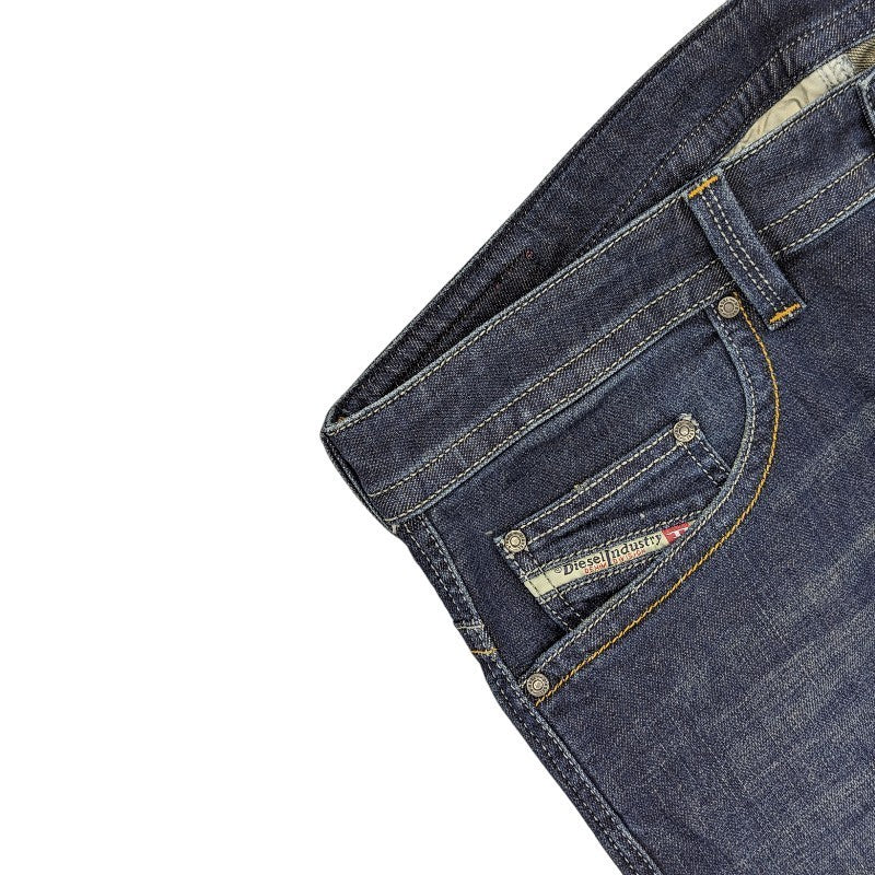 DIESEL THAVAR 0852F Mens Denim Jeans Slim Fit Stretch Tapered Casual Pants W33