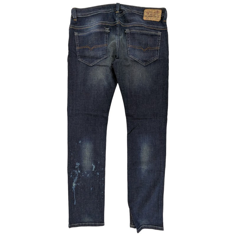 DIESEL THAVAR 0852F Mens Denim Jeans Slim Fit Stretch Tapered Casual Pants W33