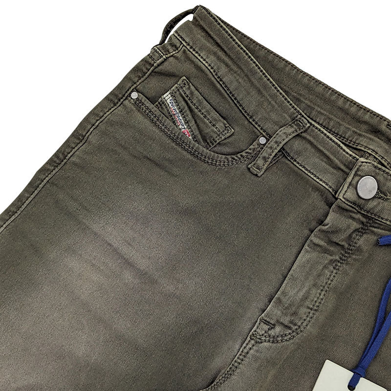 DIESEL DORIS NE 0670M Womens Jeans Slim Fit Casual Skinny Leg Sweat Jogg Jeans