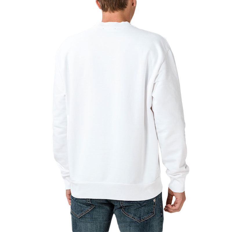 DIESEL S SAMY FELPA Mens Oversized Sweatshirt Long Sleeve Pullover Jumper New L