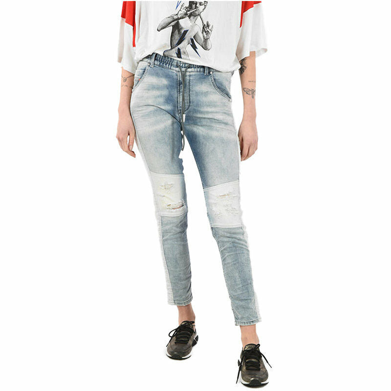 DIESEL KRAILEY SP NE 0672G Womens Denim Jeans Distressed Casual Jogg Pants W27