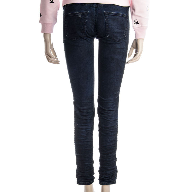 DIESEL GRACEY NE 069CG Womens Denim Jogg Jeans Skinny Leg Casual Sweat Pants New