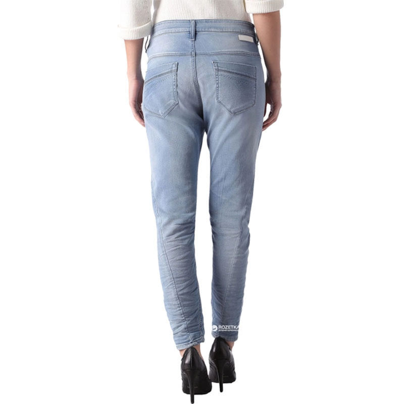 DIESEL FAYZA NE 0673M Womens Denim Jogg Jeans Regular Fit Tapered Leg Stretchy