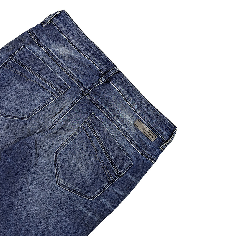 DIESEL FAYZA NE 0857X Womens Denim Jeans Skinny Leg Casual Sweatpants New W27