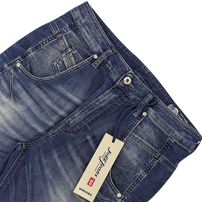 DIESEL FAYZA NE 0857X Womens Denim Jogg Jeans Regular Fit Tapered Stretchy Pants