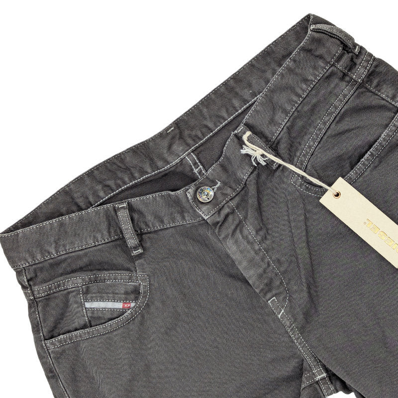 DIESEL BELTHY ANKLE 0683W Womens Denim Jeans Regular Fit Distressed Cropped Leg