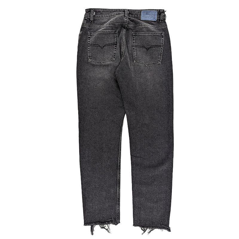 DIESEL NEEKHOL 080AP Womens Denim Jeans Regular Fit Distressed Casual Pants NEW