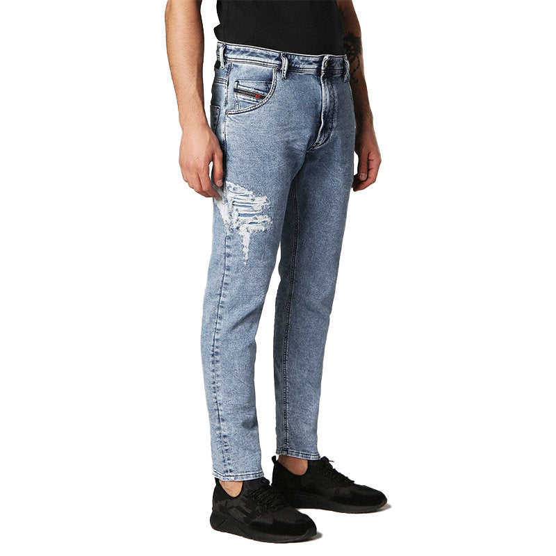 DIESEL KROOLEY T 084PV Mens Denim Jogg Jeans Tapered Leg Casual Stretch Pant NEW