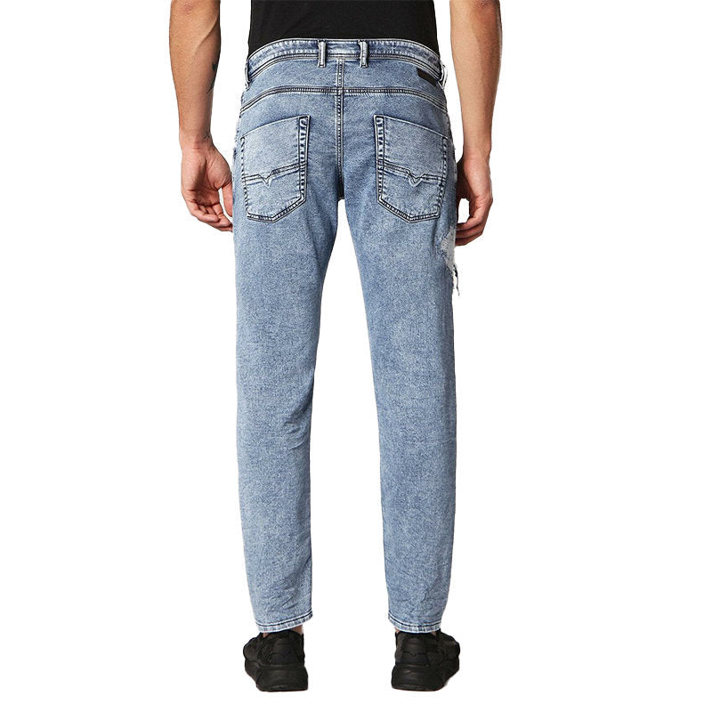 DIESEL KROOLEY T 084PV Mens Denim Jogg Jeans Tapered Leg Casual Stretch Pant NEW