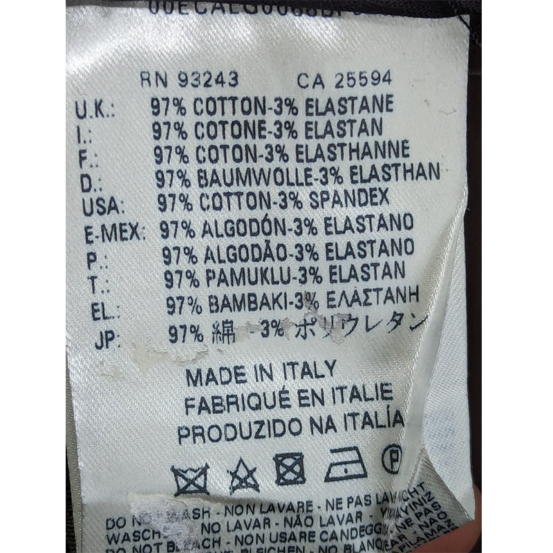 DIESEL BLACK GOLD BGECP Mens Jeans Slim Fit Skinny Stretch Motorcycle Denim Pant