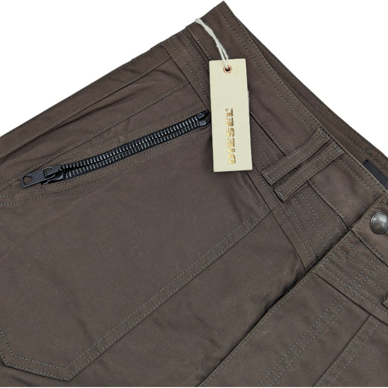 DIESEL BLACK GOLD BGECP Mens Jeans Slim Fit Skinny Stretch Motorcycle Denim Pant