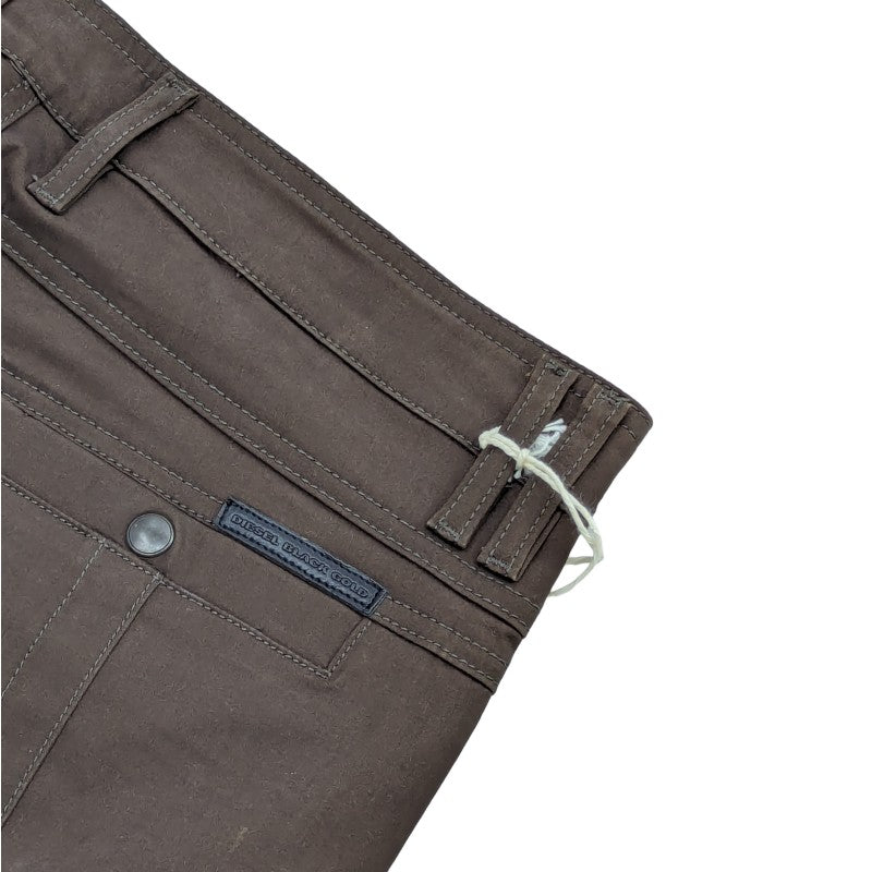 DIESEL BLACK GOLD BGECP Mens Jeans Slim Fit Skinny Stretch Motorcycle Denim Pant