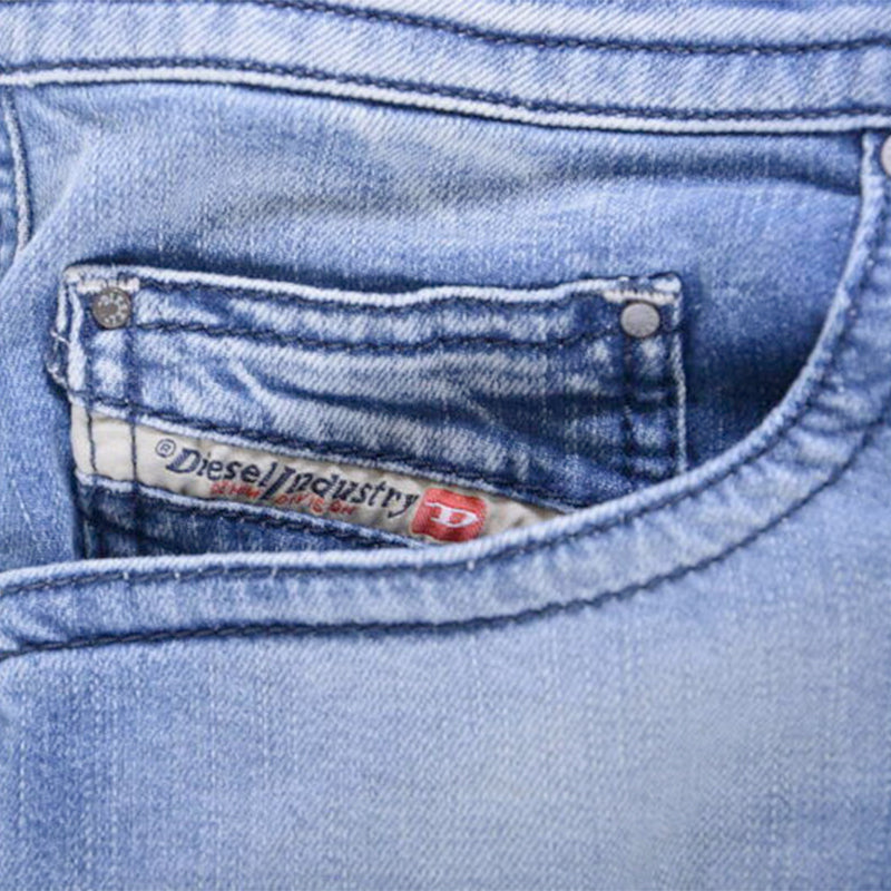 DIESEL THAVAR 0850W Mens Denim Jeans Stretch Slim Fit Skinny Leg Casual trousers