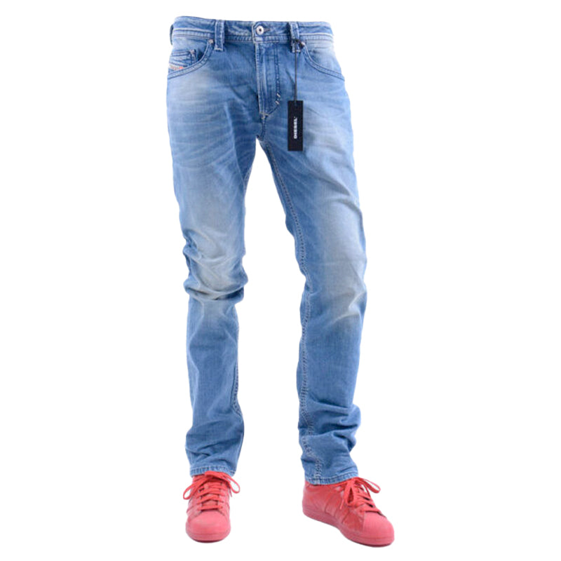 DIESEL THAVAR 0850W Mens Denim Jeans Stretch Slim Fit Skinny Leg Casual trousers