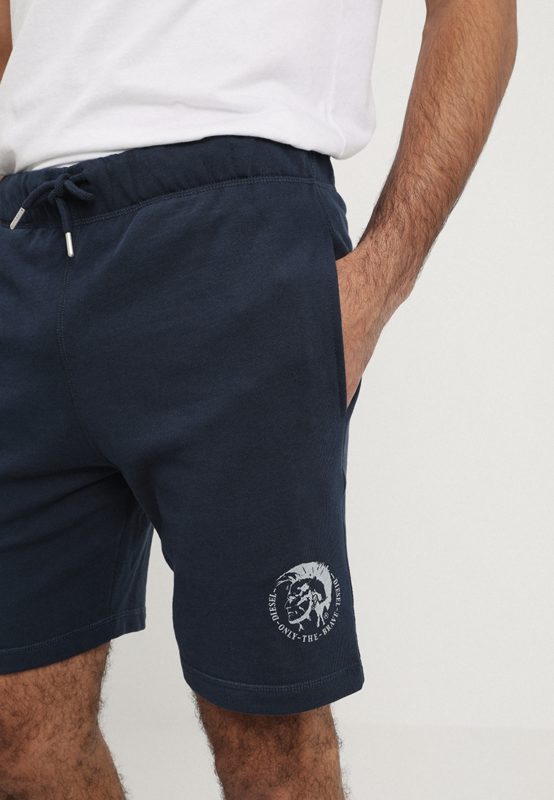 DIESEL UMILB PAN Mens Fleece Shorts Casual Summer Beachwear Bermudas