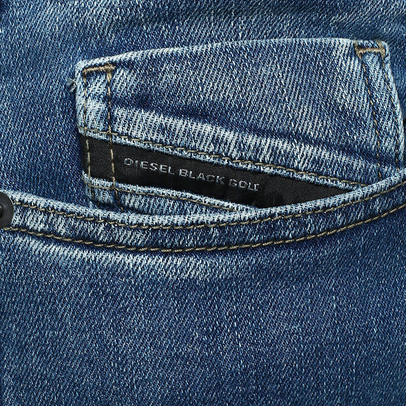 DIESEL BLACK GOLD TYPE 2814 BGBD7 Mens Denim Jeans Skinny Trouser Pant Blue