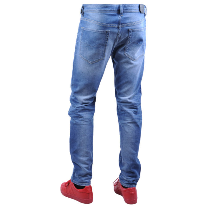 DIESEL BUSTER R60F8 Mens Denim Jeans Regular Slim Tapered Distress Casual Pants