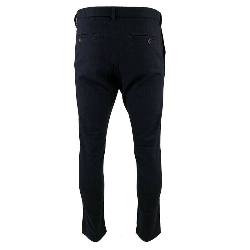 DIESEL CHI DEEP SMART 81E Mens Chino Trousers Stretch Casual Khakis Navy Pants