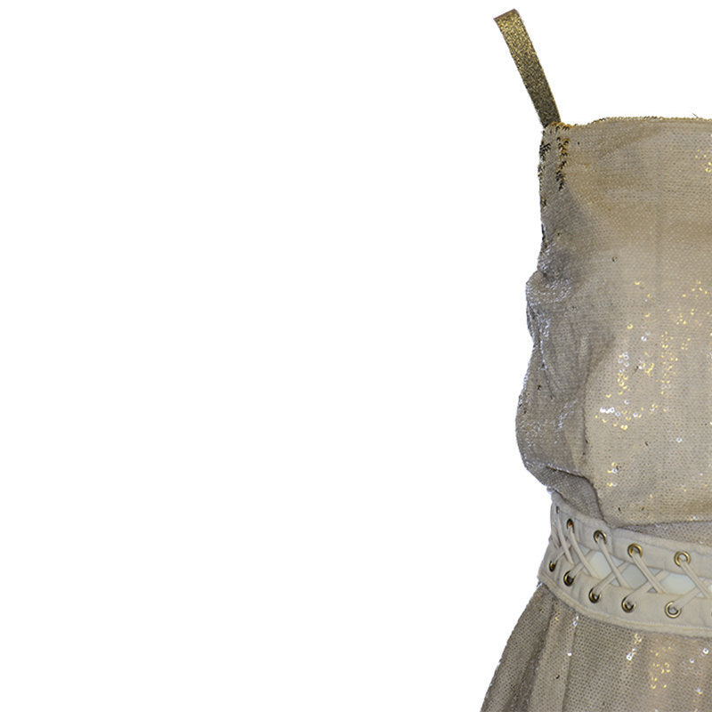 DIESEL D BOOKIE Womens Dress Sleeveless Midi Shiny Summer Party Wear Pink Dress